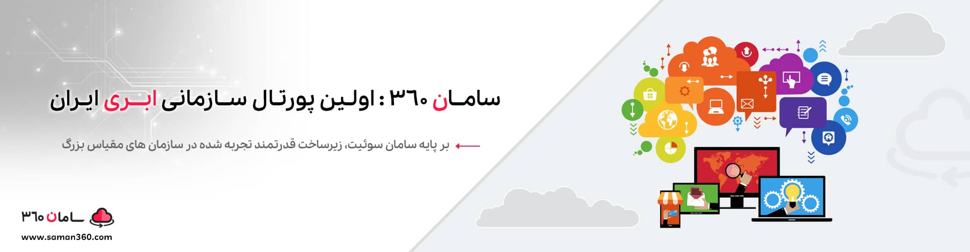 سامـان 360 : اولـین پورتـال سـازمانی ابـــری ایـران